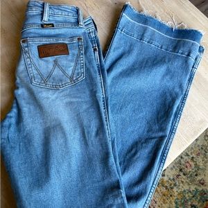 wrangler high rise trouser